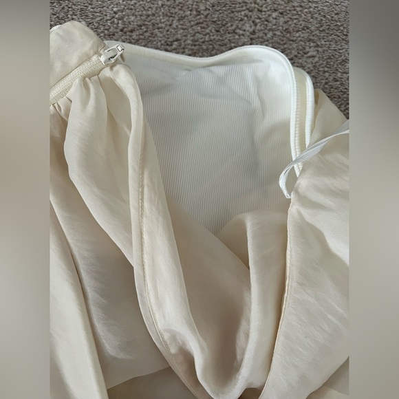 NWT ZARA DRAPED OVERLAY TOP CROP - Picture 13 of 14